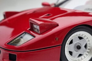 Ferrari F40 Κόκκινο Μεταλλικό Asia Exclusive Kyosho 1:18 08416RM-G Μέταλλο - εικόνα 10 από 14