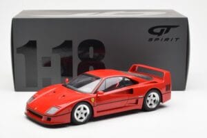 Ferrari F40 Κόκκινο GT Spirit 1:18 GT291 Ρητίνη - εικόνα 5 από 5