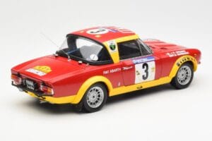 Fiat 124 Abarth #3 Barbasio / Sodano East African Safari Rally 1974 Sun Star 1:18 4952 Μέταλλο - εικόνα 3 από 8