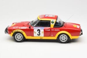 Fiat 124 Abarth #3 Barbasio / Sodano East African Safari Rally 1974 Sun Star 1:18 4952 Μέταλλο - εικόνα 4 από 8