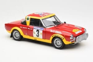 Fiat 124 Abarth #3 Barbasio / Sodano East African Safari Rally 1974 Sun Star 1:18 4952 Μέταλλο - εικόνα 6 από 8