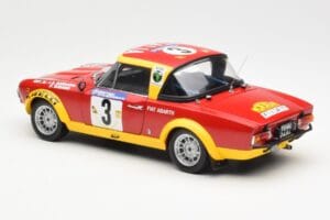 Fiat 124 Abarth #3 Barbasio / Sodano East African Safari Rally 1974 Sun Star 1:18 4952 Μέταλλο - εικόνα 7 από 8