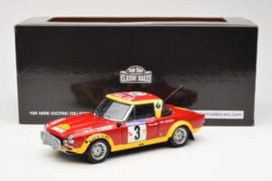 Fiat 124 Abarth #3 Barbasio / Sodano East African Safari Rally 1974 Sun Star 1:18 4952 Μέταλλο - εικόνα 8 από 8