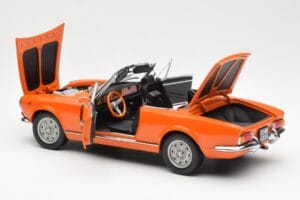 Fiat 124 BS Πορτοκαλί Sun Star 1:18 4906 Μέταλλο - εικόνα 5 από 8