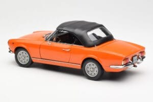 Fiat 124 BS Πορτοκαλί Sun Star 1:18 4906 Μέταλλο - εικόνα 7 από 8