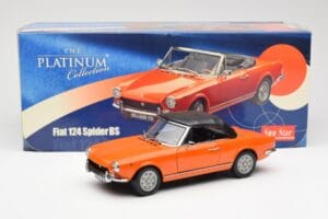 Fiat 124 BS Πορτοκαλί Sun Star 1:18 4906 Μέταλλο - εικόνα 8 από 8