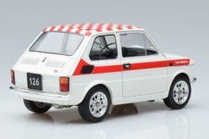 Fiat 126 Abarth Λευκό MCG 1:18 MCG18325 Μέταλλο - εικόνα 2 από 6