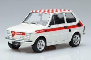Fiat 126 Abarth Λευκό MCG 1:18 MCG18325 Μέταλλο
