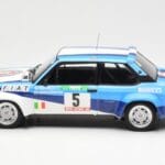 Fiat 131 Abarth #5 Team Fiat Works Rally Portugal 1980 Kyosho 1:18 08376A Μέταλλο - image 4 of 8