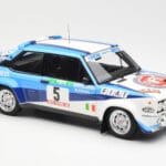 Fiat 131 Abarth #5 Team Fiat Works Rally Portugal 1980 Kyosho 1:18 08376A Μέταλλο - image 6 of 8
