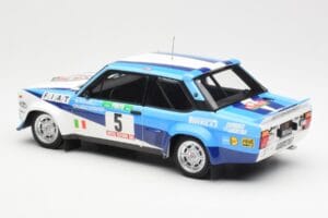 Fiat 131 Abarth #5 Team Fiat Works Rally Portugal 1980 Kyosho 1:18 08376A Μέταλλο - εικόνα 7 από 8
