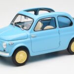 Fiat Nuova 500 Celeste Μπλε Kyosho 1:18 08966LB