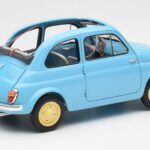 Fiat Nuova 500 Celeste Μπλε Kyosho 1:18 08966LB - image 3 of 8