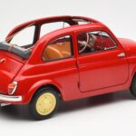 Fiat Nuova 500 Coral Κόκκινο Kyosho 1:18 08966R - image 3 of 8