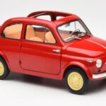 Fiat Nuova 500 Coral Κόκκινο Kyosho 1:18 08966R - image 6 of 8