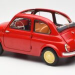 Fiat Nuova 500 Coral Κόκκινο Kyosho 1:18 08966R - image 7 of 8
