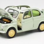 Fiat Nuova 500 Clear Πράσινο Kyosho 1:18 08966LG - image 2 of 8