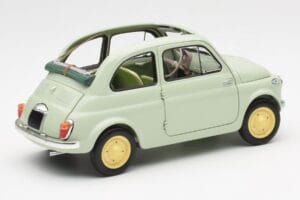 Fiat Nuova 500 Clear Πράσινο Kyosho 1:18 08966LG Μέταλλο - εικόνα 3 από 8