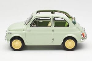 Fiat Nuova 500 Clear Πράσινο Kyosho 1:18 08966LG Μέταλλο - εικόνα 4 από 8