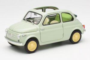 Fiat Nuova 500 Clear Πράσινο Kyosho 1:18 08966LG