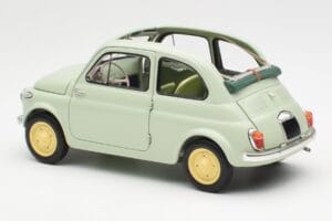 Fiat Nuova 500 Clear Πράσινο Kyosho 1:18 08966LG Μέταλλο - εικόνα 7 από 8