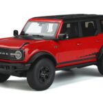 Ford Bronco 4-Door Wildtrak Κόκκινο GT Spirit 1:18 GT360