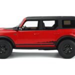 Ford Bronco 4-Door Wildtrak Κόκκινο GT Spirit 1:18 GT360 - image 3 of 5