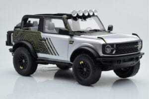 Ford Bronco RTR Iconic Ασημί GT Spirit 1:18 GT404 Ρητίνη - εικόνα 4 από 6