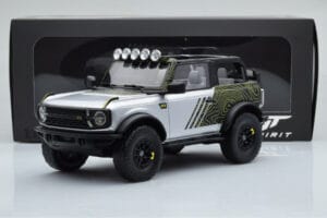 Ford Bronco RTR Iconic Ασημί GT Spirit 1:18 GT404 Ρητίνη - εικόνα 6 από 6