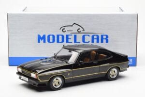 Ford Capri Mk2 X-Pack Μαύρο MCG 1:18 MCG18348 Μέταλλο - εικόνα 6 από 6
