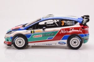 Ford Fiesta RS WRC Ford Abu Dhabi #3 M. Hirvonen / J. Lehtinen Winner Rally Australia 2011 Minichamps 1:18 151110803 Μέταλλο - εικόνα 3 από 6