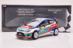 Ford Fiesta RS WRC Ford Abu Dhabi #3 M. Hirvonen / J. Lehtinen Winner Rally Australia 2011 Minichamps 1:18 151110803 Μέταλλο - εικόνα 6 από 6