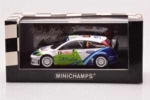 Ford Focus RS WRC #4 R. Kresta / J. Tomanek Rally Monte Carlo 2005 Minichamps 1:43 400058404 Μέταλλο - εικόνα 4 από 4