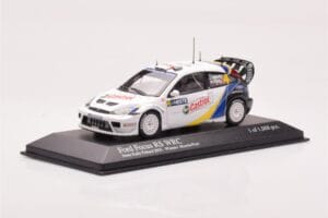 Ford Focus RS WRC #4 M. Martin / M. Park Neste Rally Finland Winners 2003 Minichamps 1:43 400038304 Μέταλλο - εικόνα 2 από 4