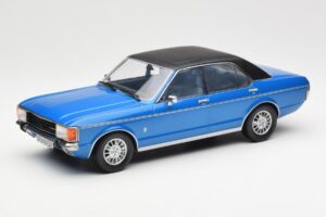Ford Granada Mk1 Μεταλλικό Μπλε Ματ Μαύρο MCG 1:18 MCG18394