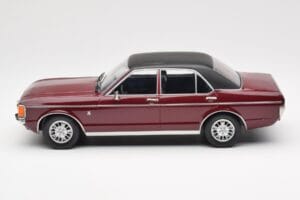 Ford Granada Mk1 Μεταλλικό Σκούρο Κόκκινο Ματ Μαύρο MCG 1:18 MCG18393 Μέταλλο - εικόνα 3 από 6
