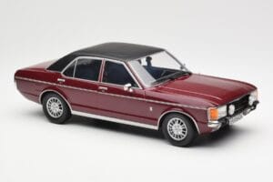Ford Granada Mk1 Μεταλλικό Σκούρο Κόκκινο Ματ Μαύρο MCG 1:18 MCG18393 Μέταλλο - εικόνα 4 από 6
