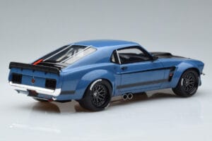 Ford Mustang Boss Cobra Ruffian Cars Μπλε GT Spirit 1:18 GT426 Ρητίνη - εικόνα 2 από 6