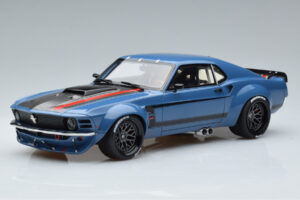 Ford Mustang Boss Cobra Ruffian Cars Μπλε GT Spirit 1:18