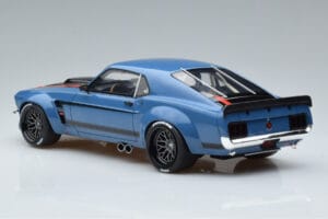 Ford Mustang Boss Cobra Ruffian Cars Μπλε GT Spirit 1:18 GT426 Ρητίνη - εικόνα 5 από 6