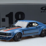 Ford Mustang Boss Cobra Ruffian Cars Μπλε GT Spirit 1:18 - image 6 of 6