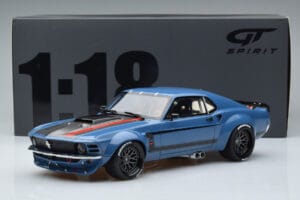 Ford Mustang Boss Cobra Ruffian Cars Μπλε GT Spirit 1:18 GT426 Ρητίνη - εικόνα 6 από 6