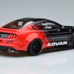 Ford Mustang S550 LB Works Liberty Walk Advan GT Spirit 1:18 KJ035 Ρητίνη - image 2 of 6