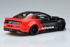 Ford Mustang S550 LB Works Liberty Walk Advan GT Spirit 1:18 KJ035 Ρητίνη - εικόνα 2 από 6