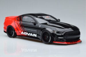 Ford Mustang S550 LB Works Liberty Walk Advan GT Spirit 1:18 KJ035 Ρητίνη - εικόνα 4 από 6