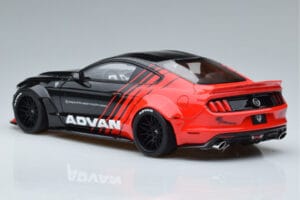 Ford Mustang S550 LB Works Liberty Walk Advan GT Spirit 1:18 KJ035 Ρητίνη - εικόνα 5 από 6
