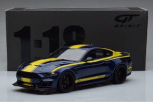 Ford Mustang S550 Shelby Super Snake Μπλε GT Spirit 1:18 GT871 Ρητίνη - εικόνα 6 από 6