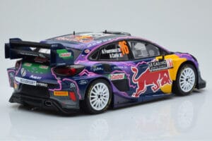 Ford Puma Rally1 WRC #16 A. Fourmaux / A. Coria Rally Monte Carlo 2022 IXO 1:18 18RMC111 Μέταλλο - εικόνα 2 από 6