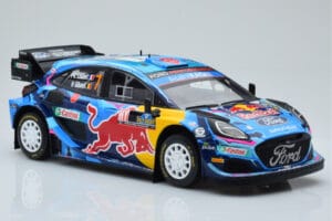 Ford Puma Rally1 WRC #7 P-L. Loubet / N. Gilsoul Rally Sweden 2023 IXO 1:18 18RMC154B Μέταλλο - εικόνα 4 από 6