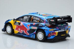 Ford Puma Rally1 WRC #7 P-L. Loubet / N. Gilsoul Rally Sweden 2023 IXO 1:18 18RMC154B Μέταλλο - εικόνα 5 από 6